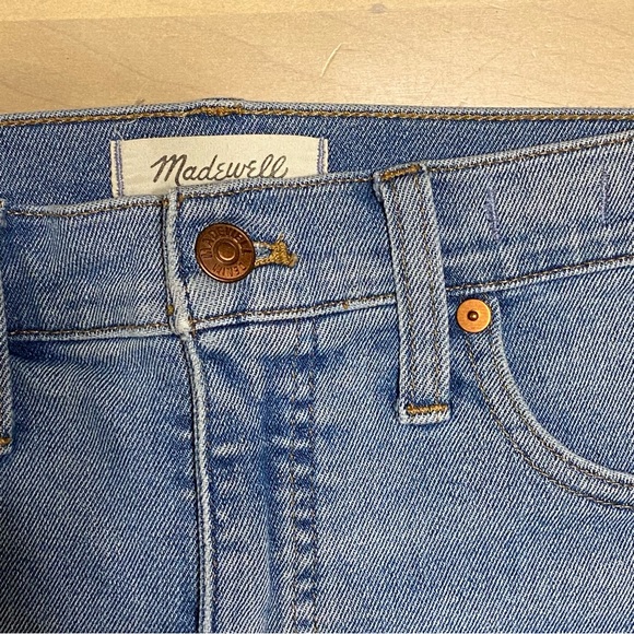 Women’s Madewell 10" High-Rise Skinny Jeans in Ainsworth Wash: Raw-Hem - Size 28 - Picture 10 of 10